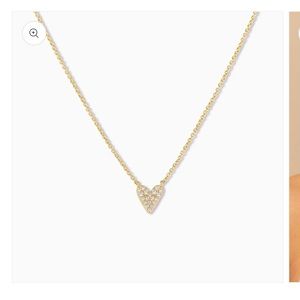 Uncommon James Gold heart necklace